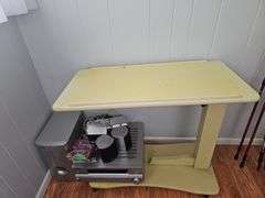 Vintage Rolling Hospital Table