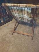 Antique wooden chair.
