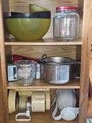 Cabinet contents