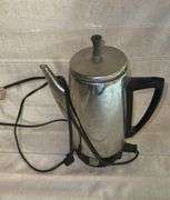 Vintage presto stainless steel coffee pot.