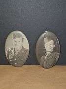 Small vintage mirrors