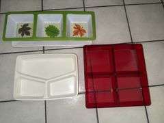 Serving Platters, Plasticware, Food Tote, 2pc Ceramic Entertainment Set and more