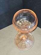Vintage pink rose candy dish
