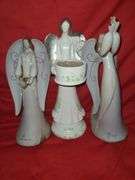 3 Angel figurines.