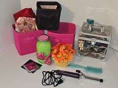 Hair accessories,  organizer totes, & more