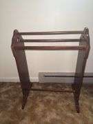 Vintage Wooden Quilt Rack