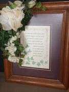 Framed artwork