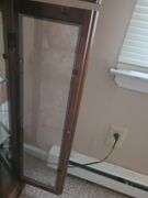 2 door light up Curio Cabinet