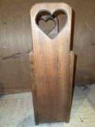 Wooden magazine holder
