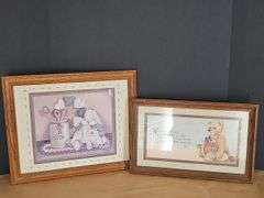 Framed artwork