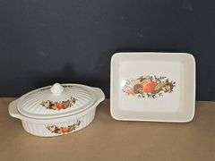Stoneware oven proof dishes made in Japan
