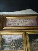 4pc religious framed prints