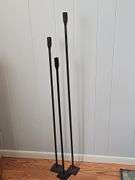 Rod Iron Candle Stick Holders