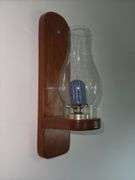 Vintage Wooden Wall Sconces