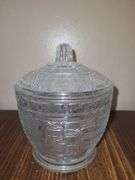 Clear glass candy dishes