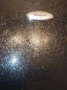 Whirlpool black refrigerator