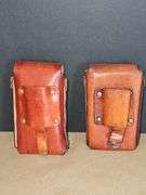 Leather cigarette holders