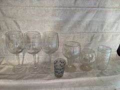 Vintage Brandy Glasses, Wine Glasses & more