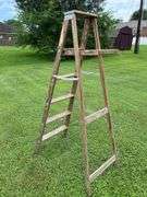 Wooden ladder