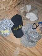 Blue tub of dress up items & more