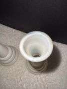 2 Milk Glass Bud Vases