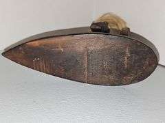 Hand carved wooden figure