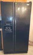 Whirlpool black refrigerator