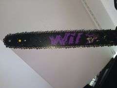 Chain saw & case