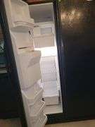 Whirlpool black refrigerator