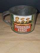 "Bonanza" Tin Ponderosa cups
