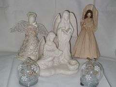Angel ornaments,  figures, & handmade angel