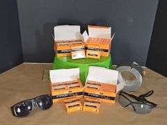 AA batteries, safety glasses and more.
