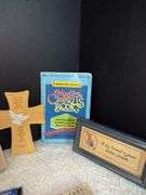 Vintage Wilton Columbia Plate, Vintage Hymn Book, Godinger Serving Tray, Scripture Picture Book & mo