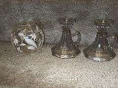 Candle holders and chimneys