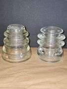 Telegraph Insulator Blue & clear