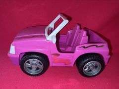 Barbie Jeep, Barbie dolls, & small dolls