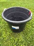 Black tub & contents
