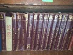 Vintage.
 Encyclopedias and more.