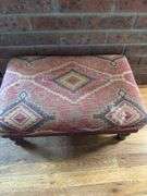 Footstool- Aztec design