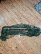 Vintage Yard Sticks, Fishing Poles & Net
