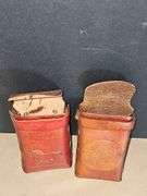 Leather cigarette holders
