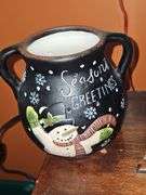 Christmas Trees & totes of Christmas items