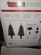 Christmas Trees & totes of Christmas items
