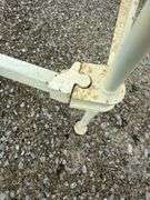 White cast iron bedframe