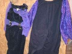 Blue tub of dress up items & more
