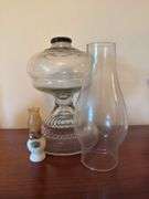 Oil lamp, lamp shade, & mini lamp