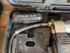 John Deere Grease gun - Baker Auctions & Real Estate, LLC