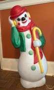 Snowman blowmold