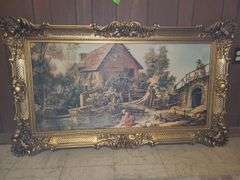"The Mill" (or "Landscape with a Watermill") - framed wall art
