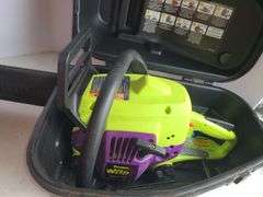 Chain saw & case